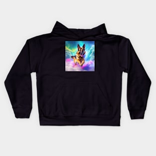 German Shepherd Heaven Kids Hoodie